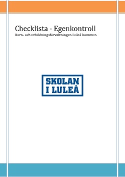 Checklista egenkontroll